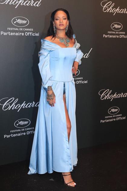 Rihanna at Chopard party