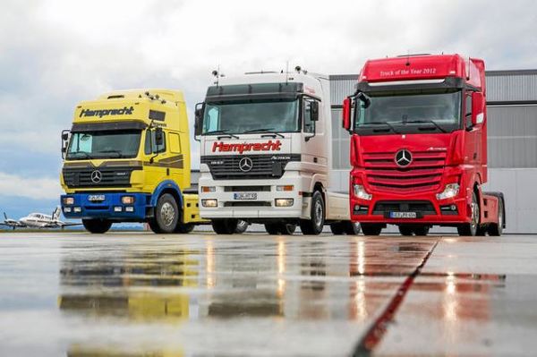 History of brand development: after reading a hundred years of Mercedes-Benz trucks!